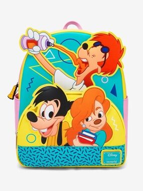 NWT Loungefly Disney A goofy Movie character backpack